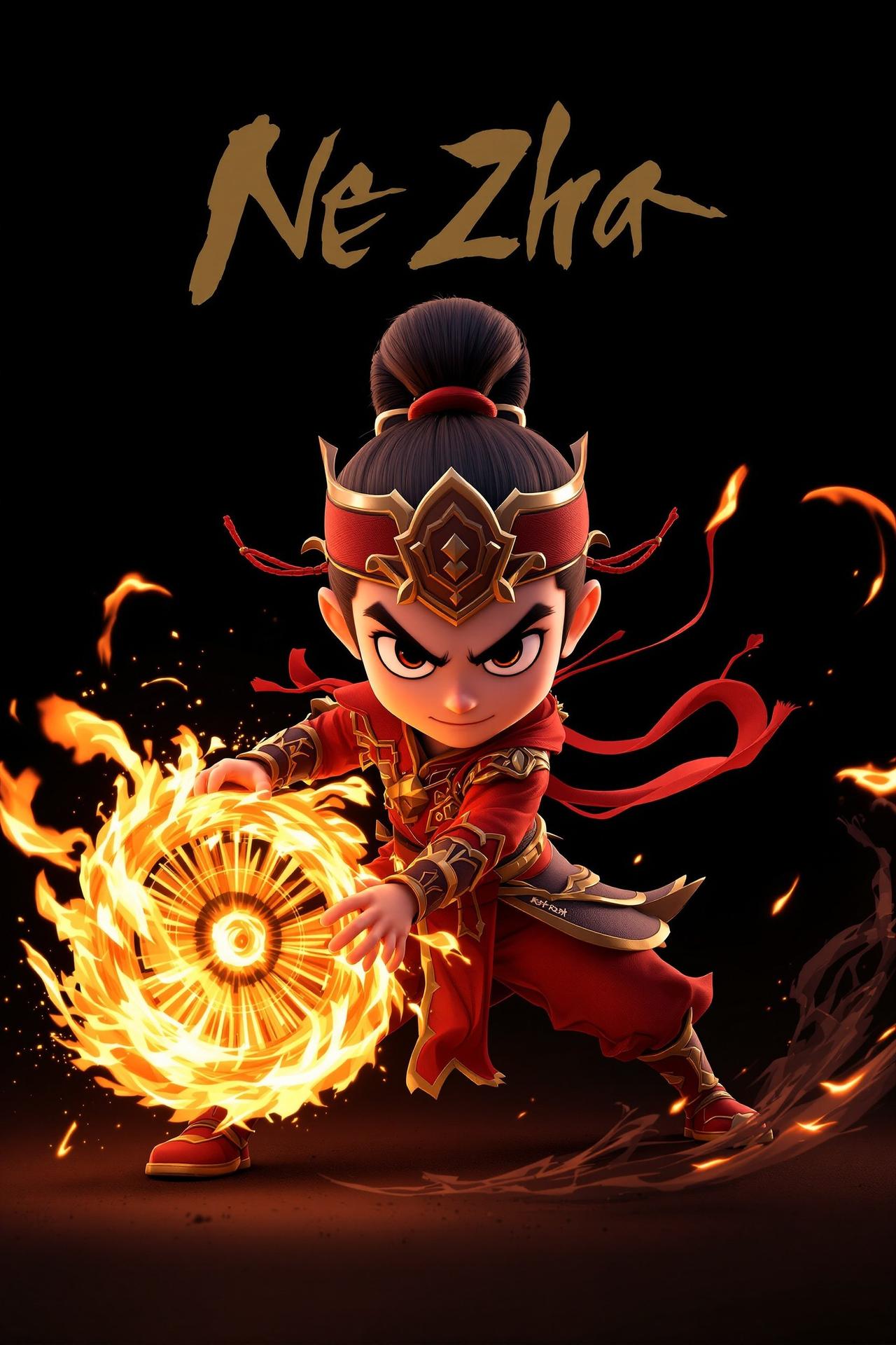 五五影视精选电影《哪吒之魔童降世》海报